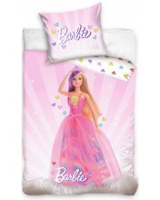 Детски спален комплект Sonne - Barbie, 2 части  -1